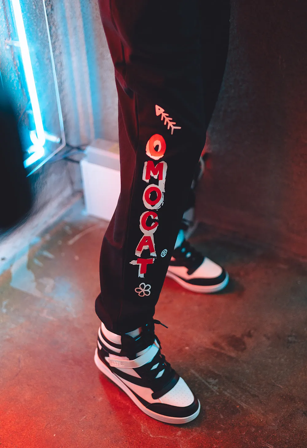 OMOCAT CATGIRL Graphic Sweatpants