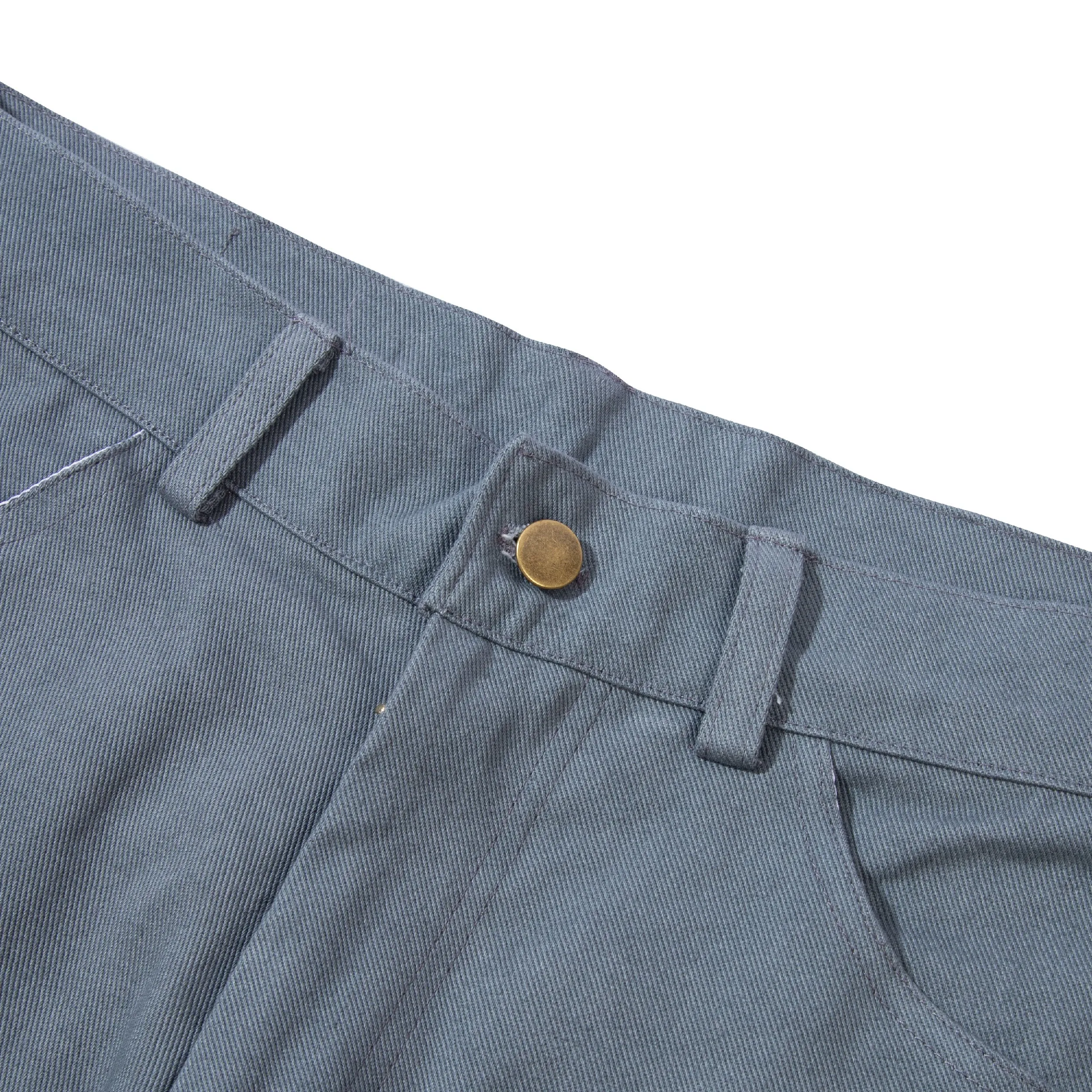 Pigment Straight Cut Denim - Dark Grey