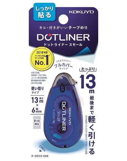 (Pre-Order) KOKUYO DOTLINER SMALL Tape glue GLUE TA-D930-06