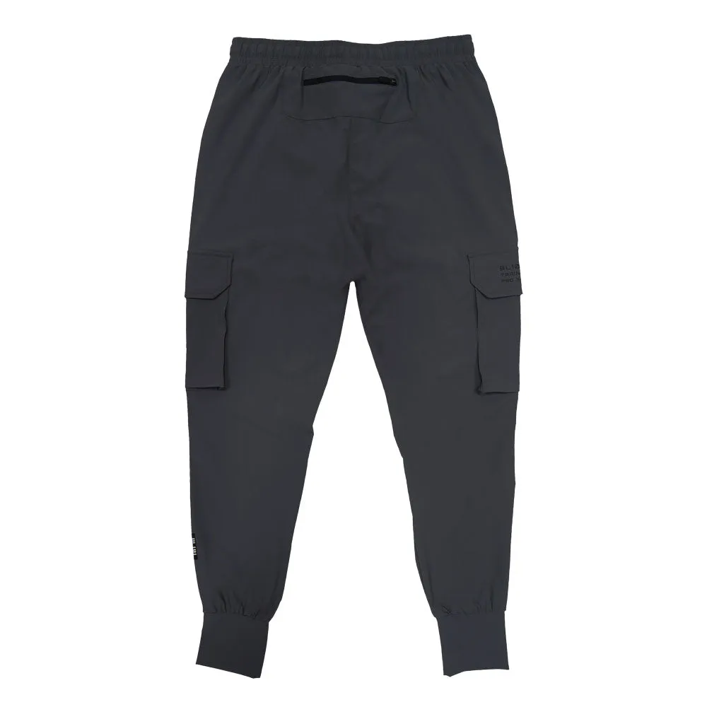 Pro Series Long Cuff Cargo Performance Youth Joggers - Gray