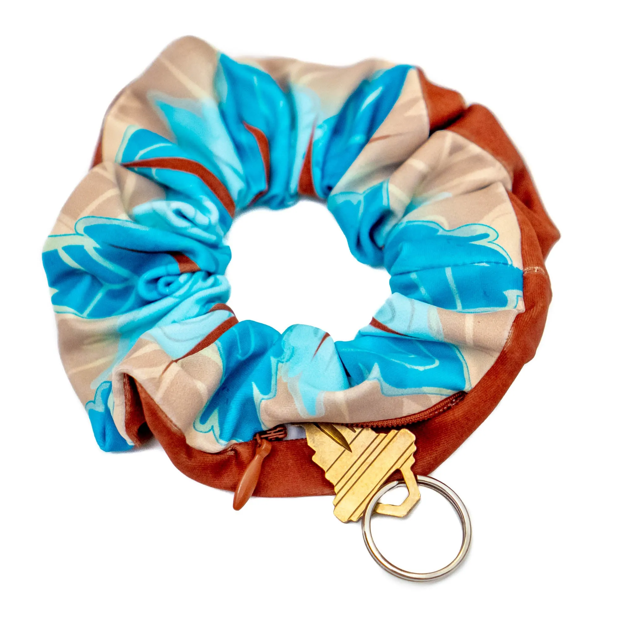 Riverbend Princess Zipper Scrunchie