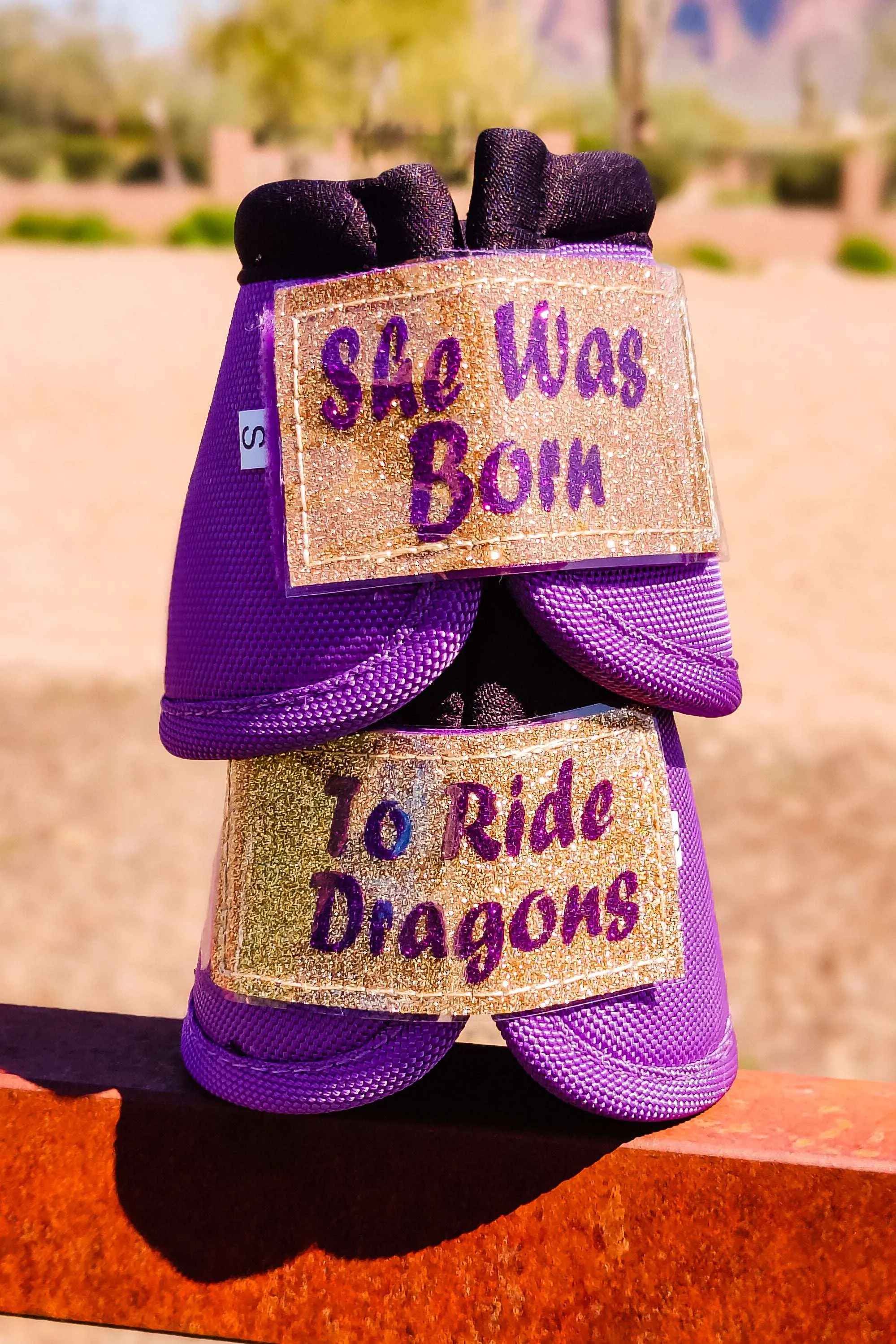 She Was Born To Ride Dragons Custom Bells