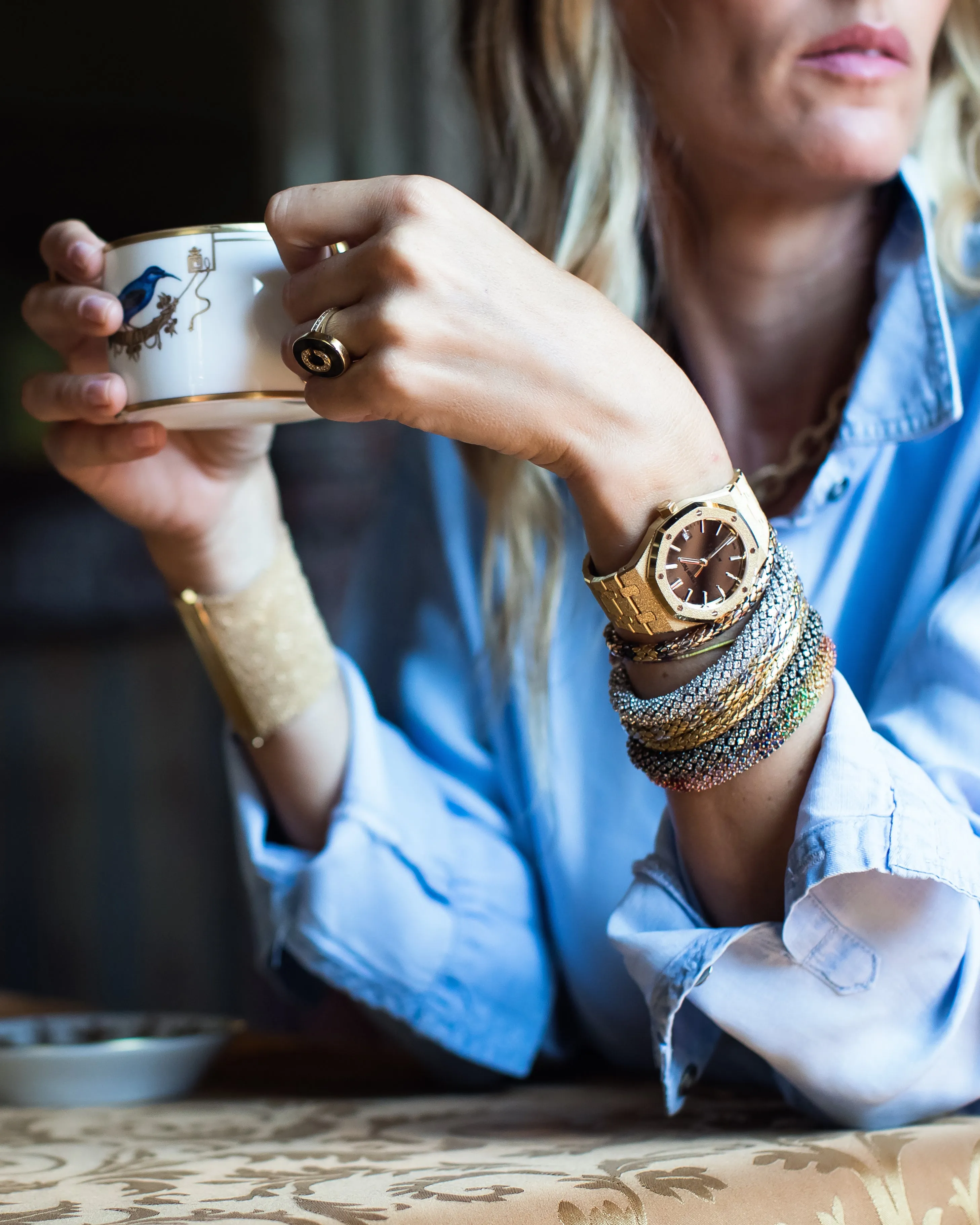 Shiny Twister Luxe Bracelet