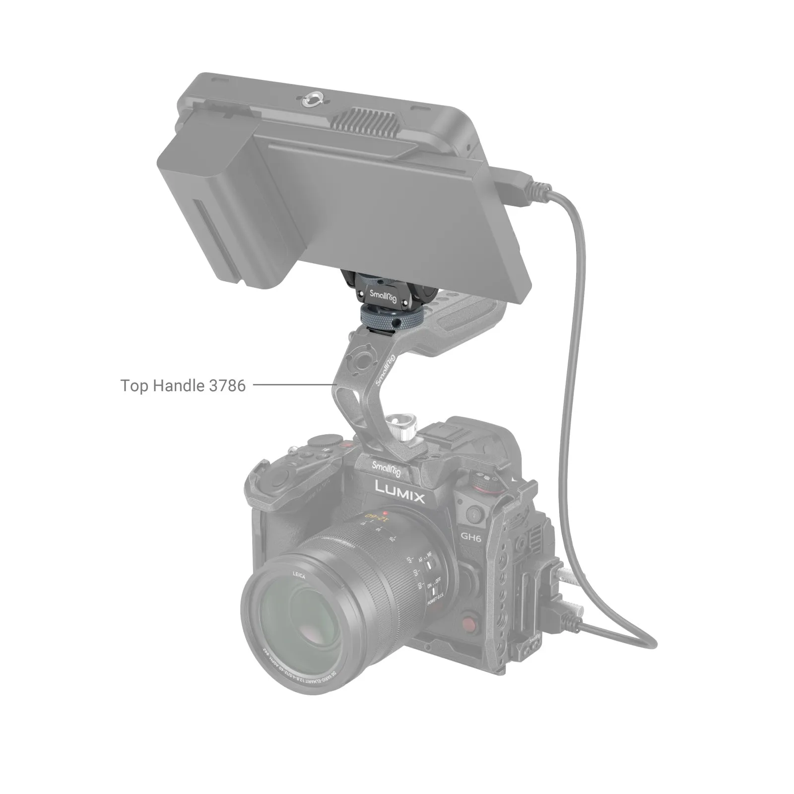 SmallRig Monitor Mount Lite with Cold Shoe 3809