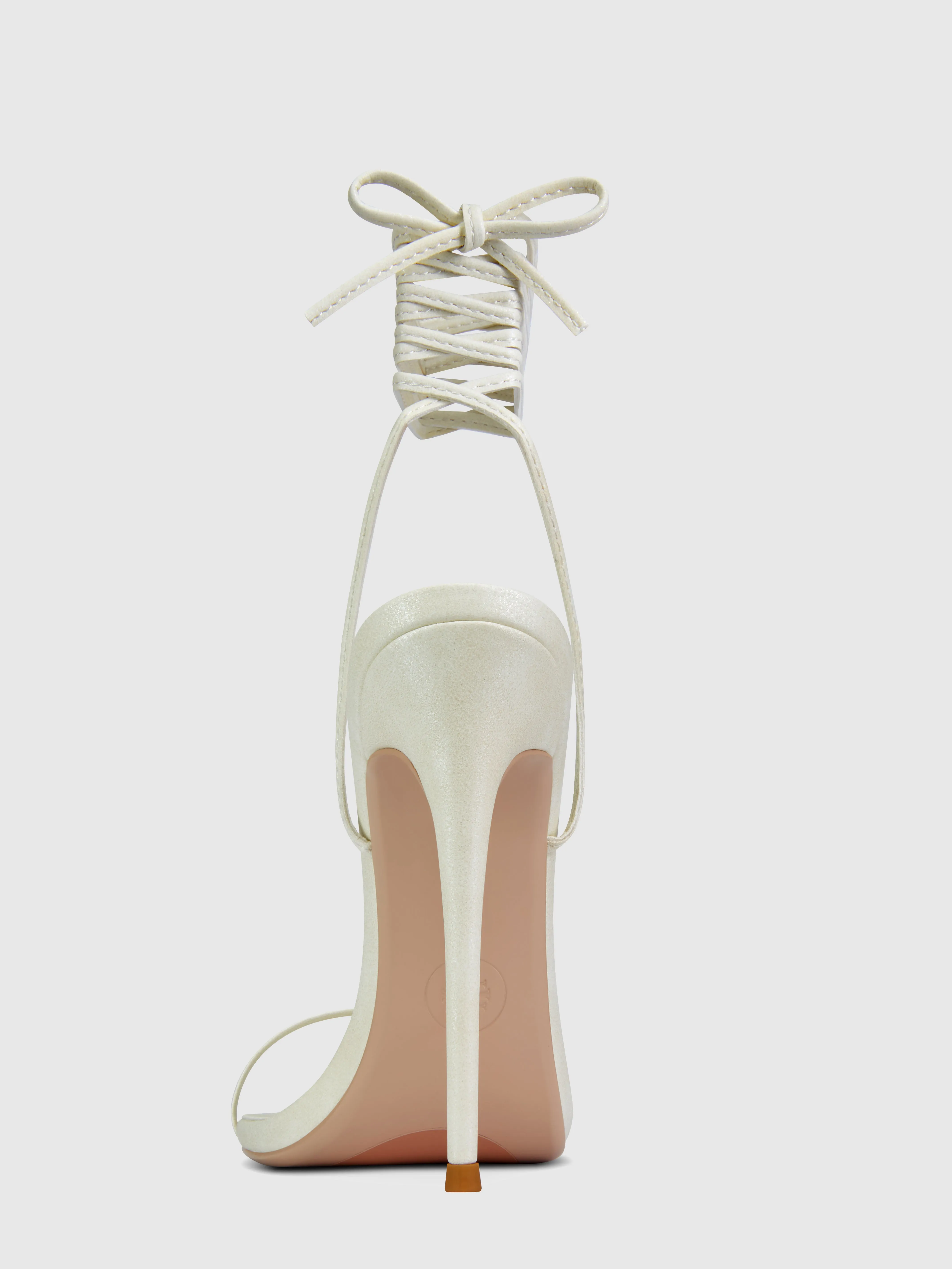 Soleil Lace Up - Glazed Cream