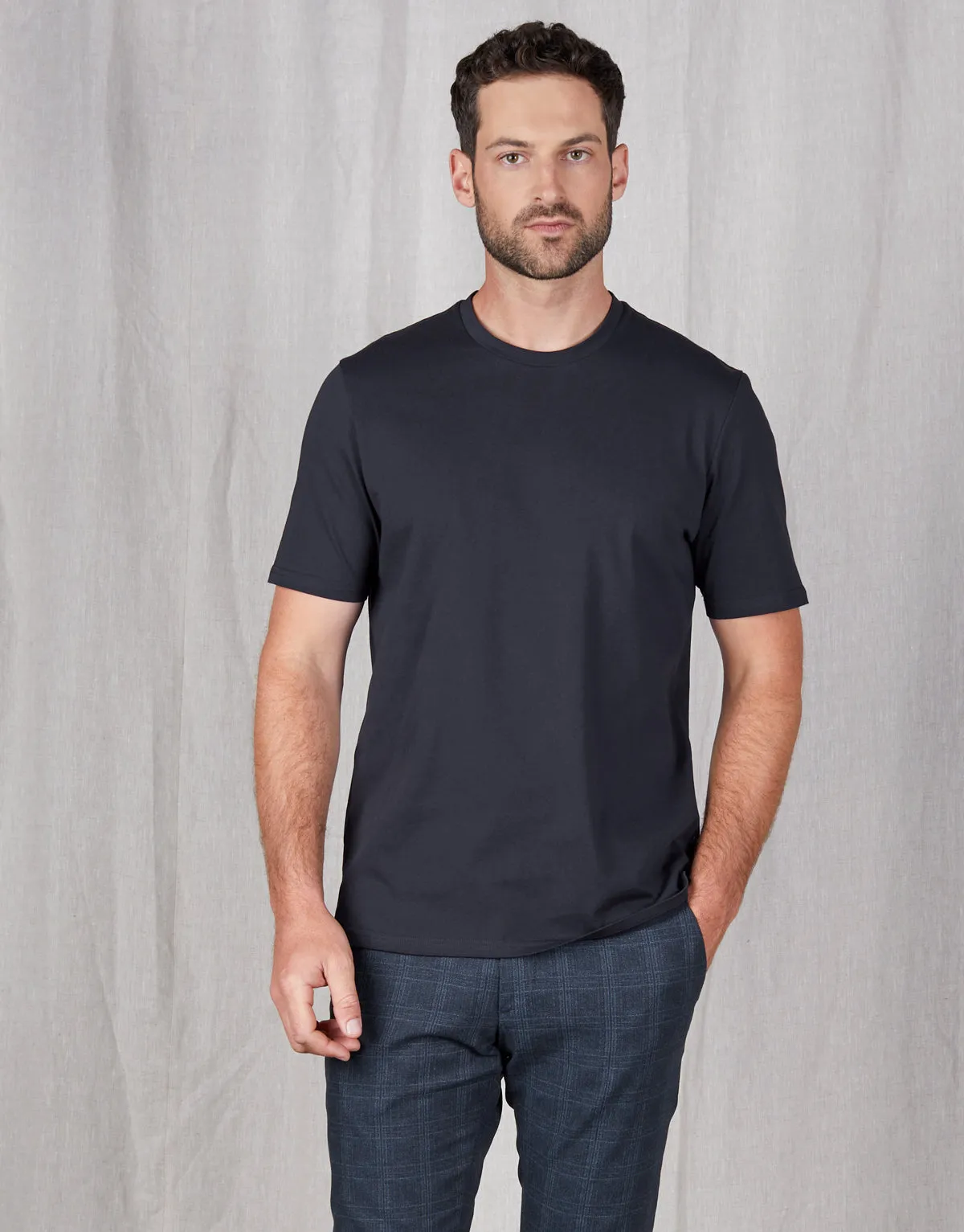 Sorrento Navy T-Shirt