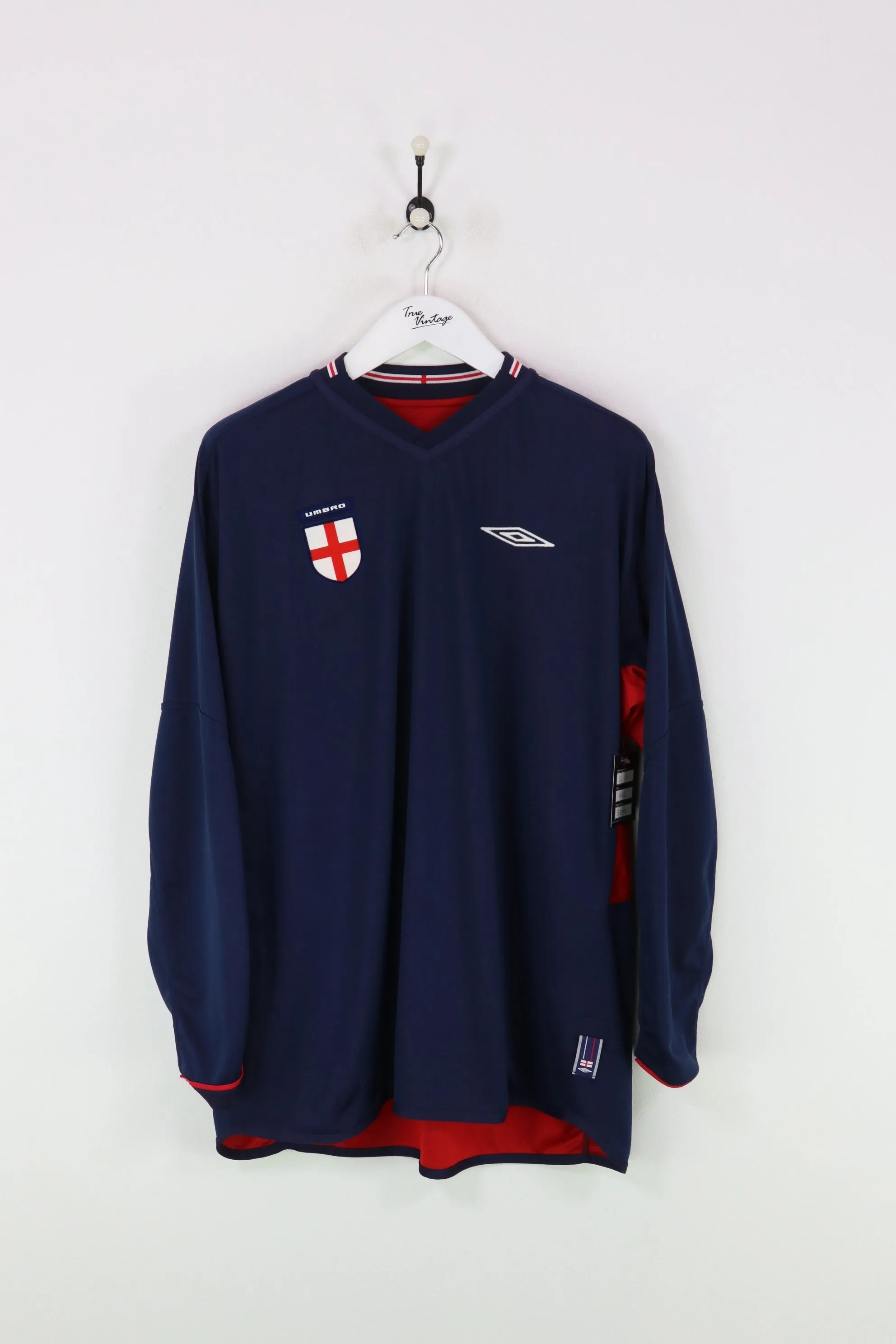 Umbro England Reversible Football Shirt Red/Navy XXL