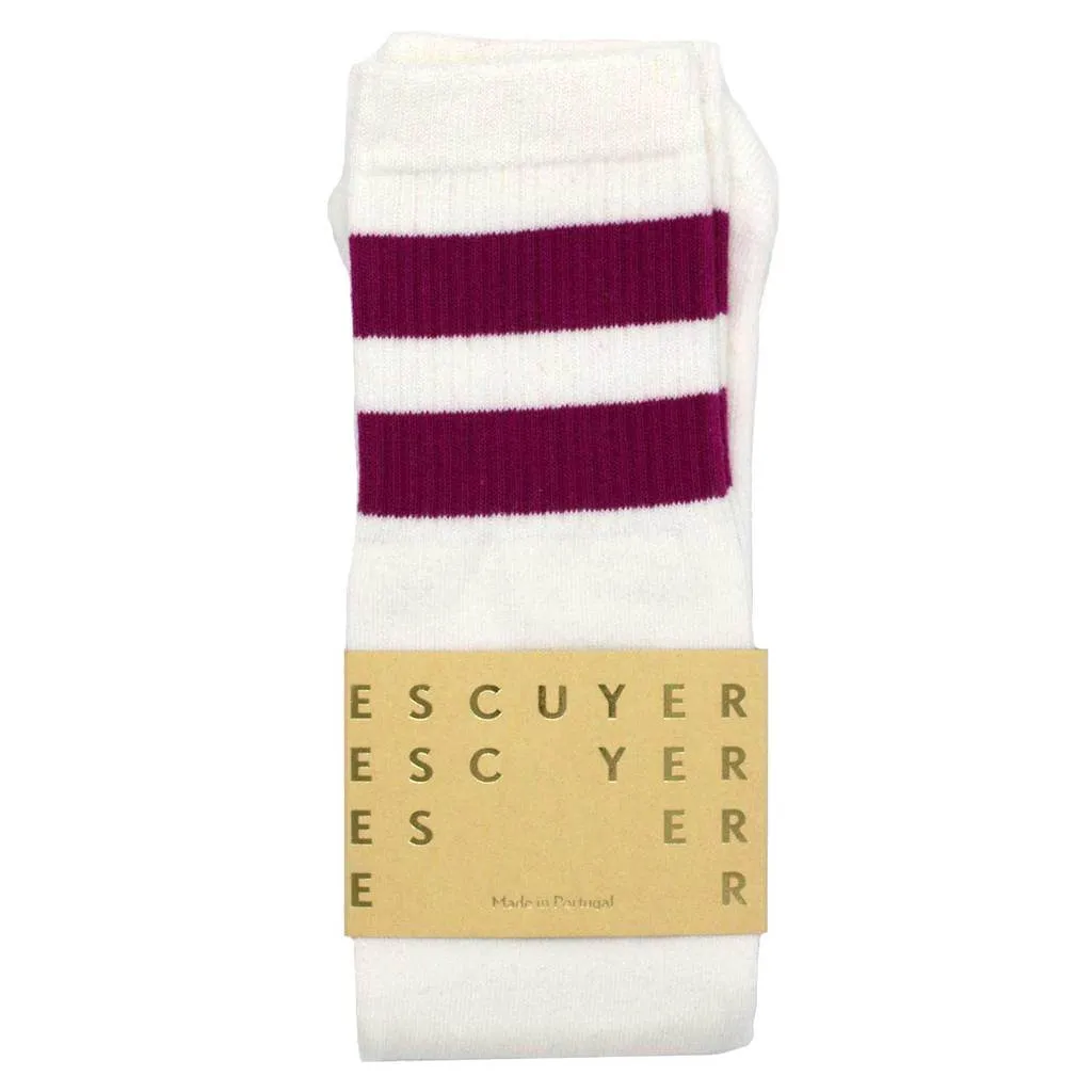 Unisex Tube Socks Double Stripe