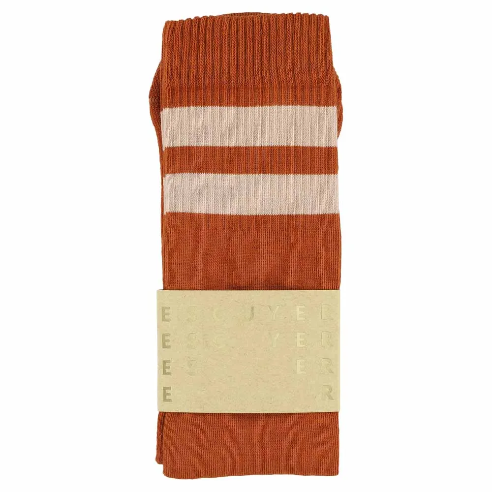 Unisex Tube Socks Double Stripe