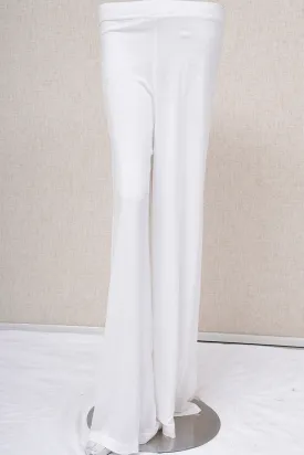 Women Loose Fit Cotton Trouser White